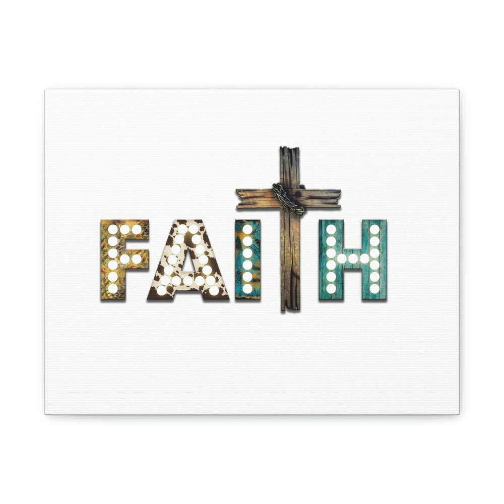 Scripture Walls Faith Hebrews 11:1 Cross Lights Christian Wall Art Bible Verse